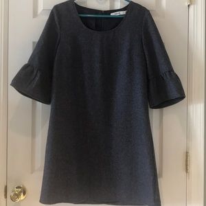 Blue Just Fab Bell Sleeve Dress